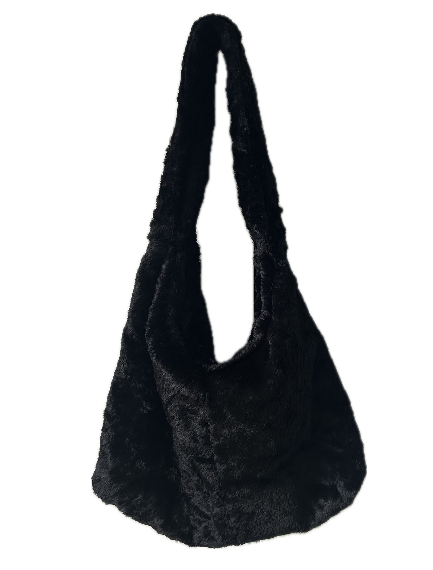 Daisy Faux Fur Tote Bag