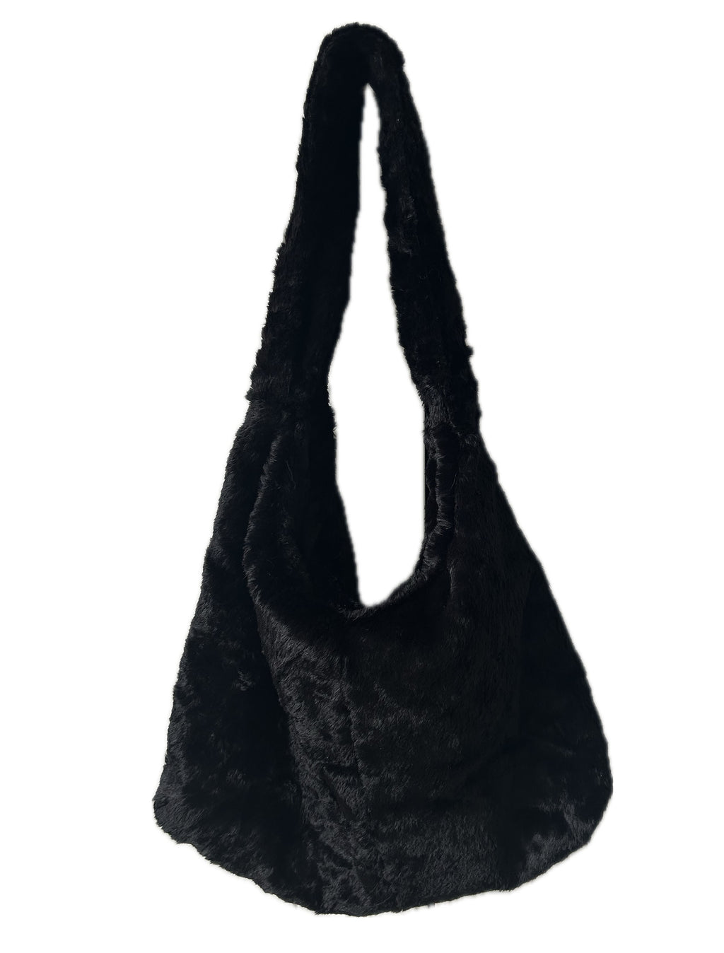 Daisy Faux Fur Tote Bag
